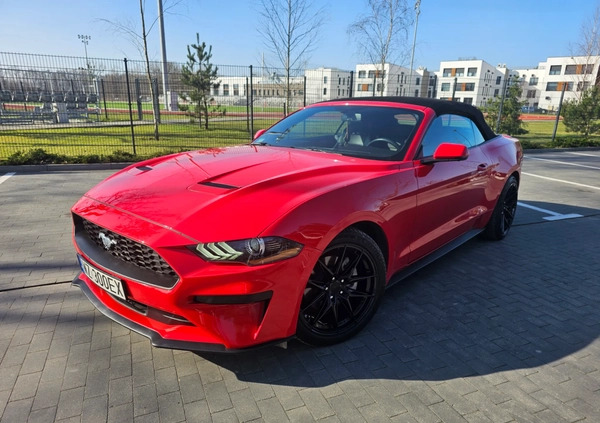 Ford Mustang cena 155545 przebieg: 37300, rok produkcji 2019 z Warszawa małe 667